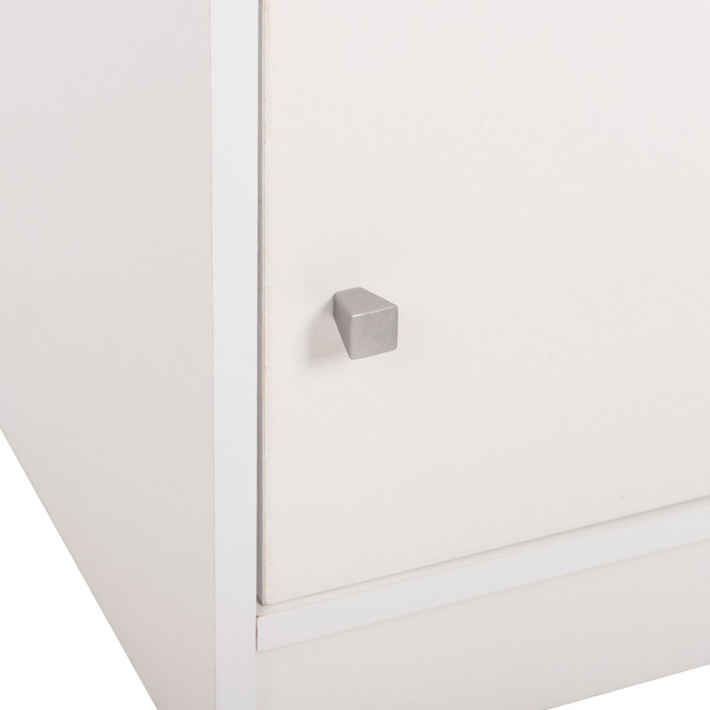 ΚΟΜΟΔΙΝΟ ΜΕΛΑΜΙΝΗΣ MALORY HM2205.05 ΛΕΥΚO 40x40x50Yεκ.