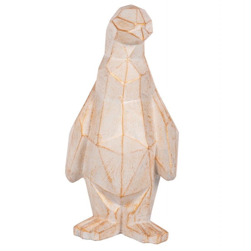 ΔΙΑΚΟΣΜΗΤΙΚΟ ΔΑΠΕΔΟΥ PENGUIN HM7915 GRC ΣΕ ΛΕΥΚΗ ΠΑΤΙΝΑ ΜΕ ΧΡΥΣΕΣ ΛΕΠΤΟΜΕΡΕΙΕΣ 30x20x60Υεκ.