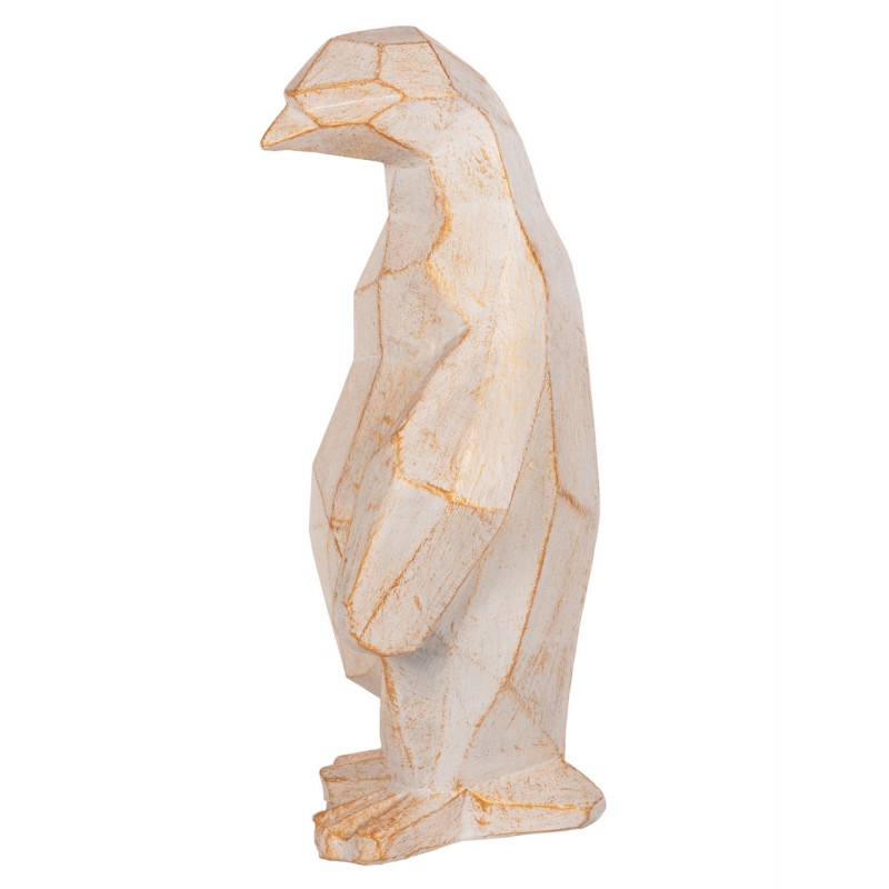 ΔΙΑΚΟΣΜΗΤΙΚΟ ΔΑΠΕΔΟΥ PENGUIN HM7915 GRC ΣΕ ΛΕΥΚΗ ΠΑΤΙΝΑ ΜΕ ΧΡΥΣΕΣ ΛΕΠΤΟΜΕΡΕΙΕΣ 30x20x60Υεκ.