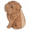 ΕΠΙΤΡΑΠΕΖΙΟ ΔΙΑΚΟΣΜΗΤΙΚΟ DOZER BULLDOG ΞΥΛΟ SUAR ΣΕ ΦΥΣΙΚΟ ΧΡΩΜΑ HM7925 18x14x20Y εκ.