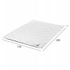 ΑΝΩΣΤΡΩΜΑ HM670.05 ΜΕ FOAM ΛΕΥΚΟ 150x200x5Y εκ.