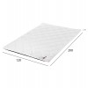 ΑΝΩΣΤΡΩΜΑ HM670.08 ΜΕ FOAM ΛΕΥΚΟ 120x200x5Y εκ.