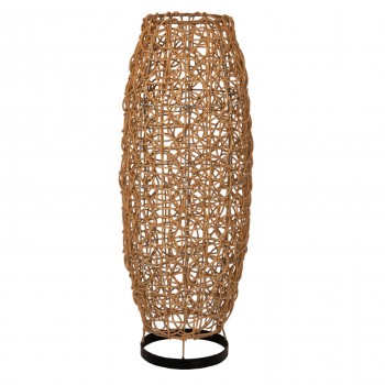 ΦΩΤΙΣΤΙΚΟ ΔΑΠΕΔΟΥ HM7877 RATTAN ΣΕ ΦΥΣΙΚΟ ΧΡΩΜΑ Φ24x62Yεκ.