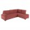 ΚΑΝΑΠΕΣ ΚΡΕΒΑΤΙ JADE HM3144.03R ΔΕΞΙΑ ΓΩΝΙΑ ΣΑΠΙΟ ΜΗΛΟ ΒΕΛΟΥΔΟ 250x80-180x73-88Υεκ.