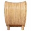 ΠΟΛΥΘΡΟΝΑ CURVY LOUNGE HM9645.01 ΑΠΟ RATTAN ΣΕ ΦΥΣΙΚΗ ΑΠΟΧΡΩΣΗ 63x128x97Y εκ.
