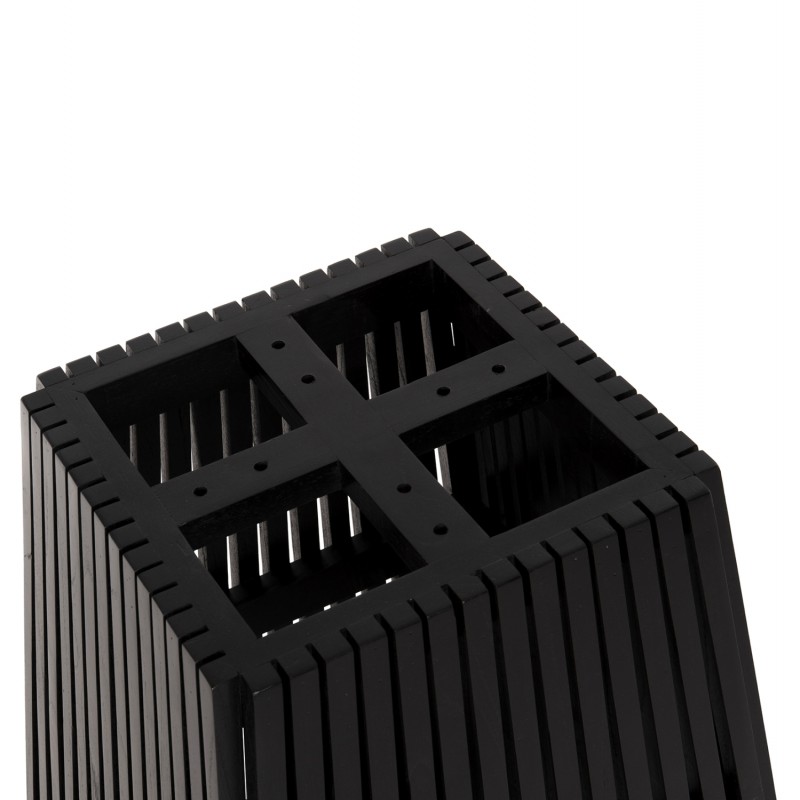 ΒΑΣΗ ΤΡΑΠΕΖΙΟΥ ΕΣΩΤ.ΧΩΡΟΥ ΤΕΤΡΑΓΩΝΗ FRANTZ HM9460.02 ΞΥΛΟ MINDI ΣΕ ΜΑΥΡΟ 60x60x75Y εκ.