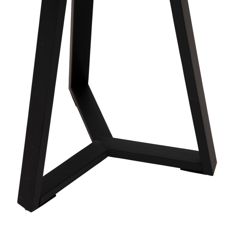 ΒΟΗΘΗΤΙΚΟ ΤΡΑΠΕΖΑΚΙ ROCKET HM9587.02 MDF ΓΚΡΙ ΜΑΡΜΑΡΟ-ΜΑΥΡΗ ΜΕΤΑΛΛΙΚΗ ΒΑΣΗ Φ45x55Υεκ.