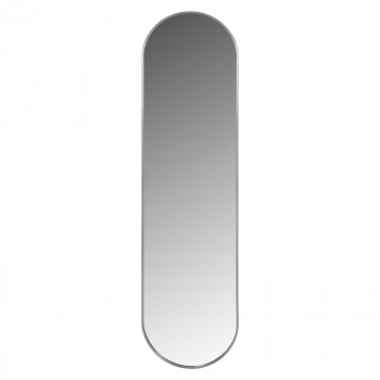 ΚΑΘΡΕΠΤΗΣ ΤΟΙΧΟΥ HM9581.40 ΨΗΛΟΣ ΟΒΑΛ ΣΚΕΛΕΤΟΣ ΑΛΟΥΜΙΝΙΟΥ ΑΣΗΜΙ 38,5x4x149Υεκ.