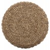 ΣΚΑΜΠΟ BEAM HM7827 ΞΥΛΟ ΤΕΑΚ ΚΑΙ SEAGRASS ΣΕ ΦΥΣΙΚΟ & ΜΑΥΡΟ Φ43x45Yεκ.