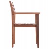 ΠΟΛΥΘΡΟΝΑ KEMPO HM6358 ΞΥΛΟ TEAK ΣΕ ΦΥΣΙΚΟ--58x58,5x88Υεκ.