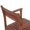 ΠΟΛΥΘΡΟΝΑ KEMPO HM6358 ΞΥΛΟ TEAK ΣΕ ΦΥΣΙΚΟ--58x58,5x88Υεκ.