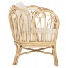 ΠΟΛΥΘΡΟΝΑ ESTOR HM9817 RATTAN ΣΕ ΦΥΣΙΚΟ-ΛΕΥΚΟ ΜΑΞΙΛΑΡΙ 78x75x92Υ εκ.