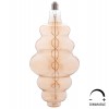 ΛΑΜΠΤΗΡΑΣ LED FILAMENT 8W E27 3000K GOLD COLOR DIMMABLE  HM4056.02