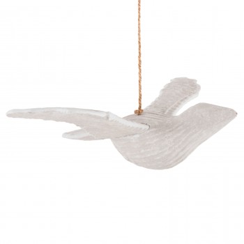 ΚΡΕΜΑΣΤΟ ΔΙAΚΟΣΜΗΤΙΚΟ ΓΛΑΡΟΣ HM4301 ΞΥΛΟ ΑΛΜΠΑΣΙΑΣ ΣΕ WHITEWASH 65x40x16-96Y εκ.