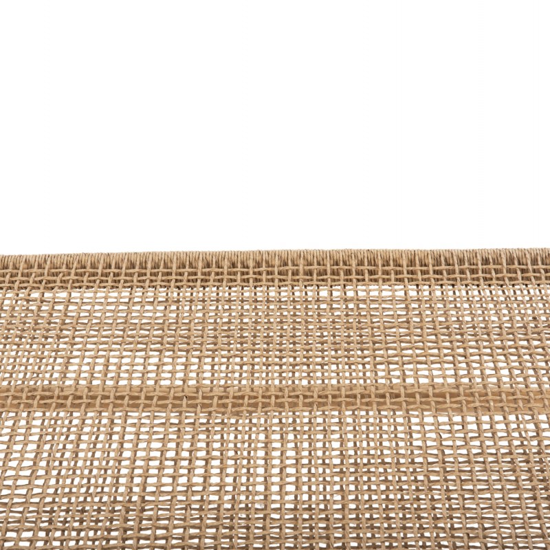 ΤΡΑΠΕΖΙ ΣΑΛΟΝΙΟΥ LONDER HM5985 ΞΥΛΟ ΤΕΑΚ- ΣΥΝΘΕΤΙΚΟ RATTAN-ΦΥΣΙΚΟ 119x79,5x41Yεκ.