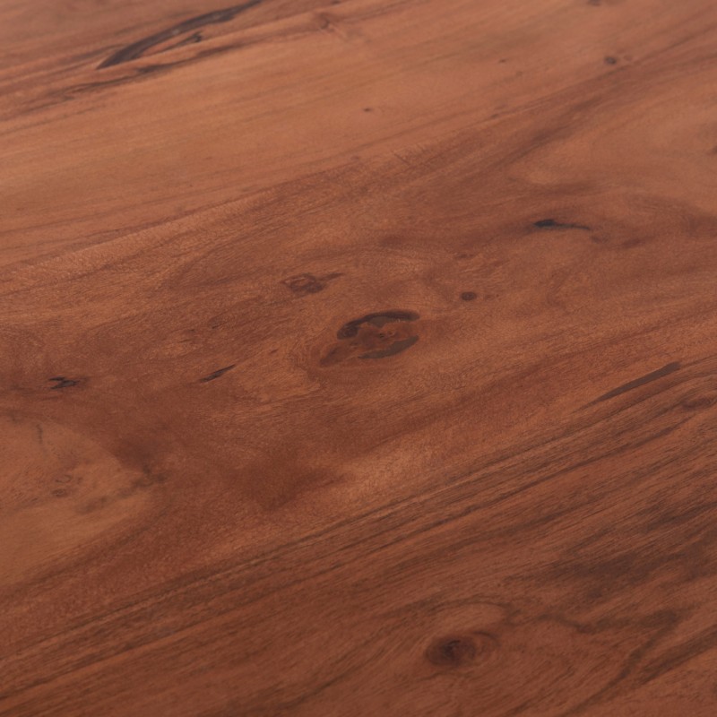 ΤΡΑΠΕΖΙ ΤΡΑΠΕΖΑΡΙΑΣ MONTANA HM8336.12 ΞΥΛΟ ΑΚΑΚΙΑΣ 4εκ.ΠΑΧΟΣ-ΛΕΥΚΑ ΠΟΔΙΑ 160X90X77Υεκ.