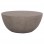 ΤΡΑΠΕΖΙ ΣΑΛΟΝΙΟΥ ΣΤΡΟΓΓΥΛΟ ALLAN HM18162.03 FIBER CEMENT ΣΕ ΓΚΡΙ--Φ92x49Υεκ.