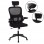 ΚΑΡΕΚΛΑ ΓΡΑΦΕΙΟΥ BASTON HM18236.01 ΜΑΥΡΟ MESH & PP ΣΚΕΛΕΤΟΣ 64x60x117-127Υεκ.