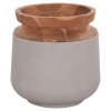 ΔΙΑΚΟΣΜΗΤΙΚΟ ΒΑΖΟ ΔΑΠΕΔΟΥ LINTER HM4662.03L FIBER CEMENT ΓΚΡΙ--ΞΥΛΟ ΤΕΑΚ Φ41x47Υ