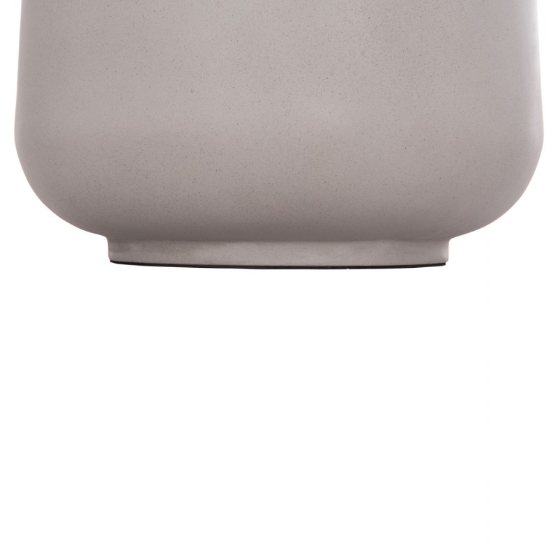 ΔΙΑΚΟΣΜΗΤΙΚΟ ΒΑΖΟ ΔΑΠΕΔΟΥ LINTER HM4662.03L FIBER CEMENT ΓΚΡΙ--ΞΥΛΟ ΤΕΑΚ Φ41x47Υ