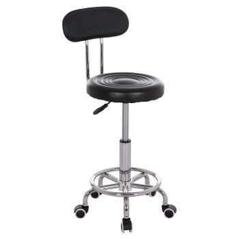 ΣΚΑΜΠΟ ΠΕΡΙΣΤΡΕΦΟΜΕΝΟ ΣΧΕΔΙΑΣΤΗΡΙΟΥ IRIS HM211.21 PU ΜΑΥΡΟ HOMEMARKT 34x43x86,5Υεκ.