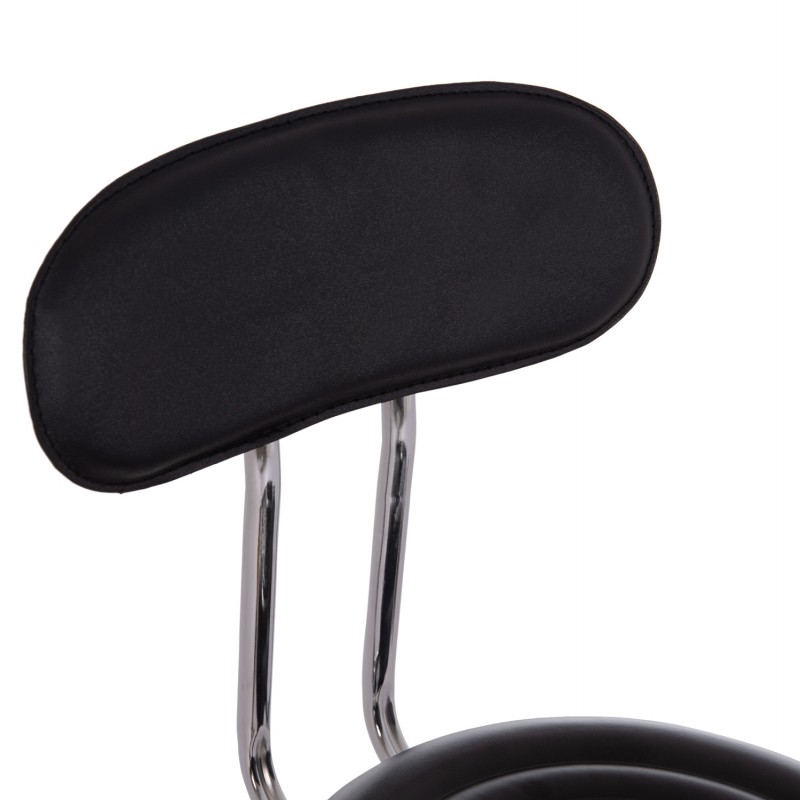 ΣΚΑΜΠΟ ΠΕΡΙΣΤΡΕΦΟΜΕΝΟ ΣΧΕΔΙΑΣΤΗΡΙΟΥ IRIS HM211.21 PU ΜΑΥΡΟ HOMEMARKT 34x43x86,5Υεκ.