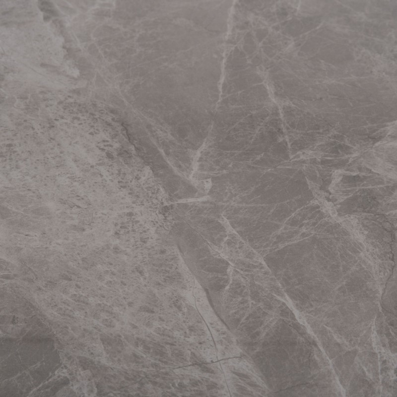 ΤΡΑΠΕΖΙ RAVEN HM18149.13 ΚΕΡΑΜΙΚΟ TOP ΓΚΡΙ ΜΑΡΜΑΡΟ-ΜΑΥΡΟ ΜΕΤΑΛΛΟ 140x80x74Υεκ.