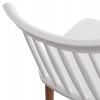 ΣΕΤ ΤΡΑΠΕΖΑΡΙΑΣ 5ΤΜΧ MINIMAL HM21172 MDF TOP ΣΕ ΛΕΥΚΟ-ΣΚΕΛΕΤΟΣ ΣΕ ΦΥΣΙΚΟ ΞΥΛΟΥ