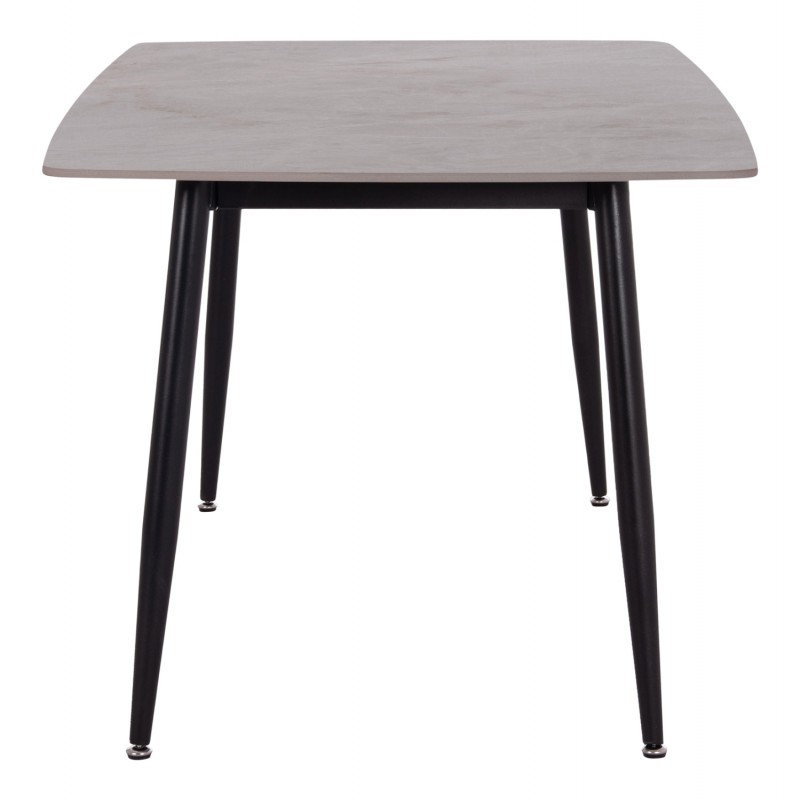 ΤΡΑΠΕΖΙ RAVEN HM18150.13 ΚΕΡΑΜΙΚΟ TOP ΜΕ ΟΨΗ ΓΚΡΙ ΜΑΡΜΑΡΟ 160x80x74Υεκ.