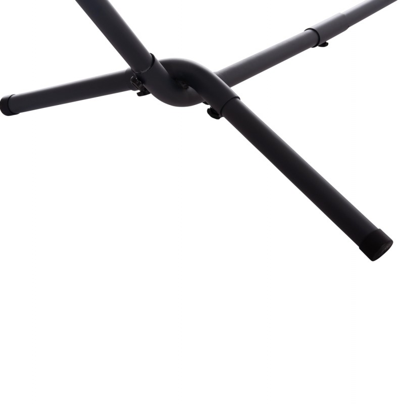 ΑΙΩΡΑ CRAVE HM6304.02 ΑΝΘΡΑΚΙ ΜΕΤΑΛΛΙΚΟΣ ΣΚΕΛΕΤΟΣ--ΜΠΕΖ ΥΦΑΣΜΑ 265x93x105Υεκ