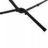 ΑΙΩΡΑ CRAVE HM6304.03 ΑΝΘΡΑΚΙ ΜΕΤΑΛ. ΣΚΕΛΕΤΟΣ--ΜΠΛΕ ΠΑΝΙ ΜΕ ΛΕΥΚΗ ΡΙΓΑ 265x93x105Υεκ