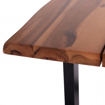 ΤΡΑΠΕΖΙ ΤΡΑΠΕΖΑΡΙΑΣ FRIGGO HM6296.02 ΞΥΛΟ ΑΚΑΚΙΑΣ-2,6εκ πάχος 140x80x76Υεκ.