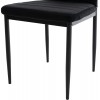ΣΕΤ ΤΡΑΠΕΖΑΡΙΑΣ 5ΤΜΧ MINIMAL HM21173 MDF TOP ΜΑΥΡΟ-ΒΕΛΟΥΔΟ & ΜΕΤΑΛΛΟ ΜΑΥΡΟ