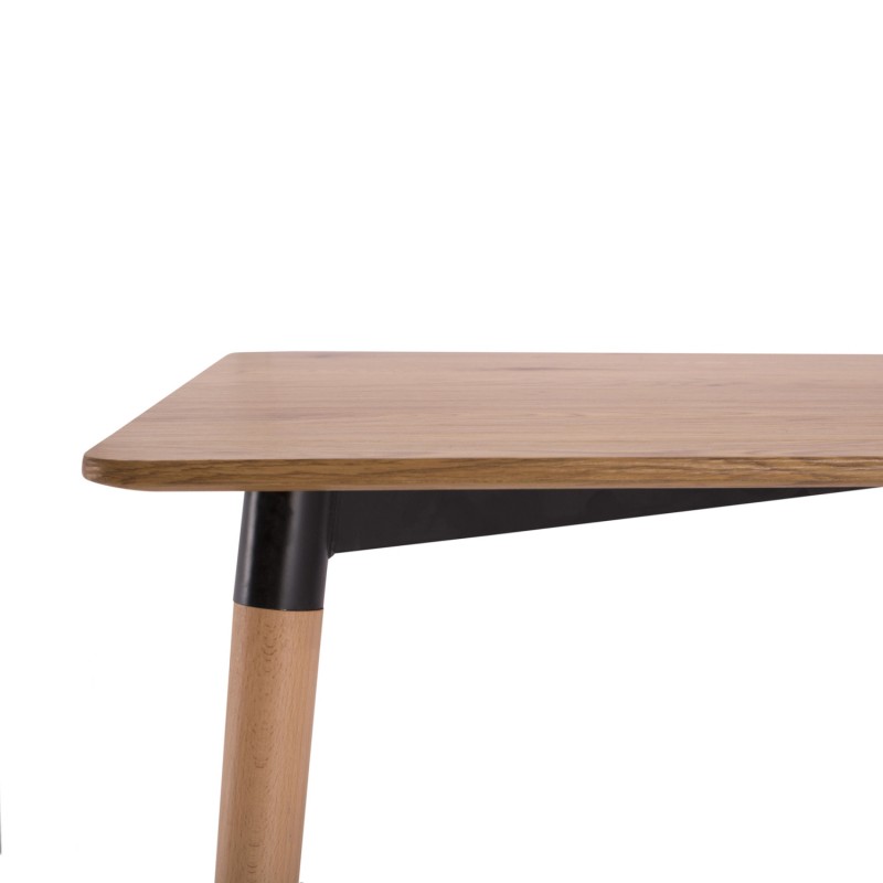 ΣΕΤ ΤΡΑΠΕΖΑΡΙΑΣ 5ΤΜΧ VEGAS HM21180 MDF TOP ΣΕ ΦΥΣΙΚΟ--ΥΦΑΣΜΑ ΜΠΕΖ