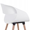 ΣΕΤ ΤΡΑΠΕΖΑΡΙΑΣ 5ΤΜΧ MAGGIE HM21186 MDF TOP & ΠΟΛΥΠΡΟΠΥΛΕΝΙΟ ΣΕ ΛΕΥΚΟ ΧΡΩΜΑ