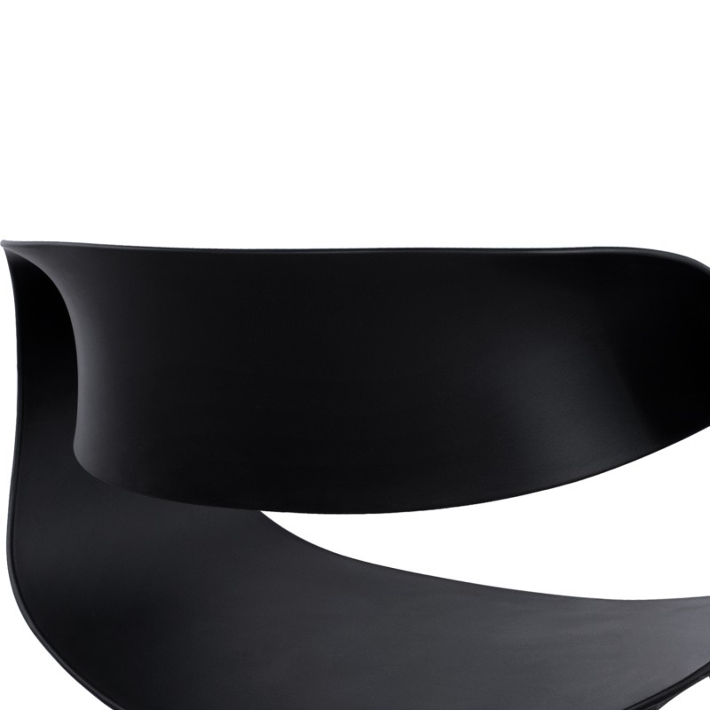 ΣΕΤ ΤΡΑΠΕΖΑΡΙΑΣ 5ΤΜΧ MAGGIE HM21187 MDF TOP & ΠΟΛΥΠΡΟΠΥΛΕΝΙΟ ΣΕ ΜΑΥΡΟ ΧΡΩΜΑ