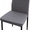 ΣΕΤ ΤΡΑΠΕΖΑΡΙΑΣ 5ΤΜΧ LADY HM21199.01 ΓΥΑΛΙ--ΜΕΤΑΛΛΟ ΣΕ ΜΑΥΡΟ & ΒΕΛΟΥΔΟ ΓΚΡΙ