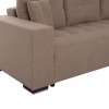 ΓΩΝΙΑΚΟΣ ΚΑΝΑΠΕΣ-ΚΡΕΒΑΤΙ ΜΕ ΑΠΟΘ.ΧΩΡΟ TRENDSTON HM3302.03R ΜΠΕΖ ΥΦΑΣΜΑ 298x177x95Υεκ