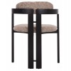 ΠΟΛΥΘΡΟΝΑ ΤΡΑΠΕΖΑΡΙΑΣ KALL HM18247.02 ΚΑΦΕ ΥΦΑΣΜΑ--PLYWOOD ΣΕ ΜΑΥΡΟ 56x45x73Υεκ
