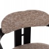 ΠΟΛΥΘΡΟΝΑ ΤΡΑΠΕΖΑΡΙΑΣ KALL HM18247.02 ΚΑΦΕ ΥΦΑΣΜΑ--PLYWOOD ΣΕ ΜΑΥΡΟ 56x45x73Υεκ