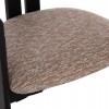ΠΟΛΥΘΡΟΝΑ ΤΡΑΠΕΖΑΡΙΑΣ KALL HM18247.02 ΚΑΦΕ ΥΦΑΣΜΑ--PLYWOOD ΣΕ ΜΑΥΡΟ 56x45x73Υεκ