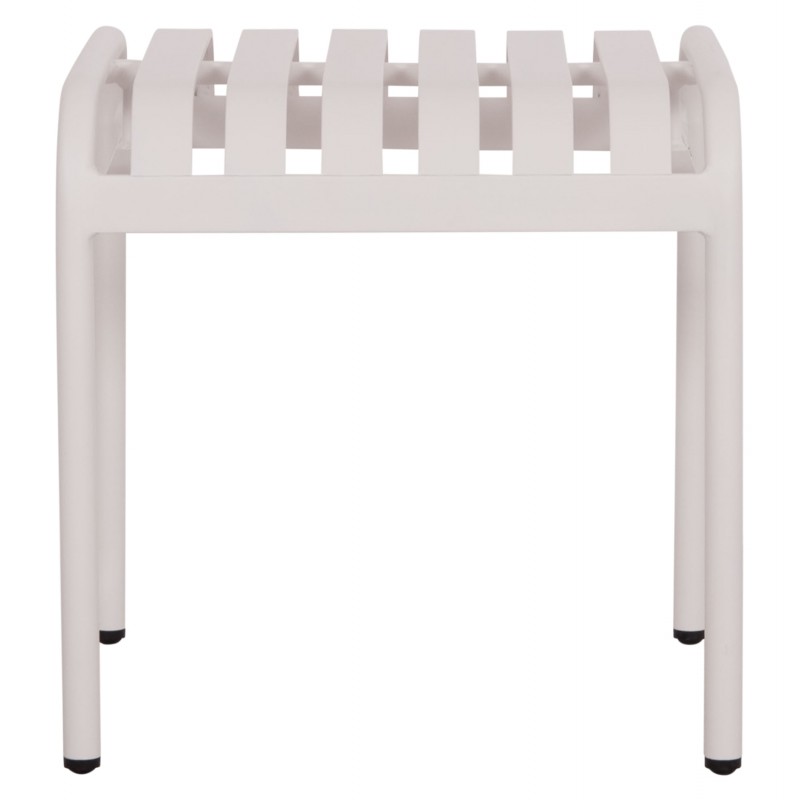 ΣΚΑΜΠΟ ΑΛΟΥΜΙΝΙΟΥ RACHEL HM6340.02 ΛΕΥΚΟ 45x45x46Υεκ.