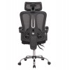 ΚΑΡΕΚΛΑ ΓΡΑΦΕΙΟΥ BARNET HM18258.01 ΜΑΥΡΟ MESH-ΜΑΥΡΟΣ ΣΚΕΛΕΤΟΣ NYLON 61x62x123Υ