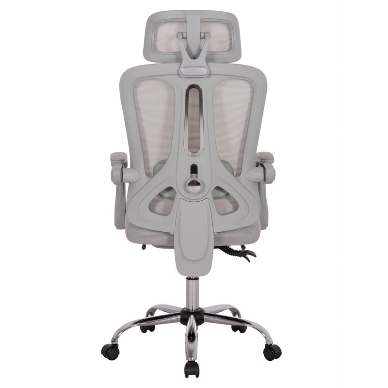 ΚΑΡΕΚΛΑ ΓΡΑΦΕΙΟΥ BARNET HM18258.02 ΓΚΡΙ MESH-ΓΚΡΙ ΣΚΕΛΕΤΟΣ NYLON 61x62x123Υ
