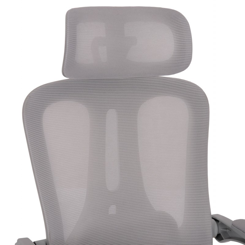 ΚΑΡΕΚΛΑ ΓΡΑΦΕΙΟΥ BARNET HM18258.02 ΓΚΡΙ MESH-ΓΚΡΙ ΣΚΕΛΕΤΟΣ NYLON 61x62x123Υ