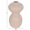ΕΠΙΤΡΑΠΕΖΙΟ ΔΙΑΚΟΣΜΗΤΙΚΟ ΒΑΖΟ NELLY HM4669.02 ΤΕΡΑΚΟΤΑ ΣΕ ΚΡΕΜ--Φ22x35Υεκ.