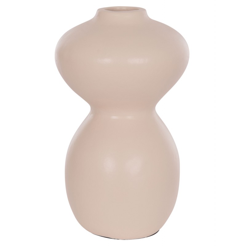 ΕΠΙΤΡΑΠΕΖΙΟ ΔΙΑΚΟΣΜΗΤΙΚΟ ΒΑΖΟ NELLY HM4669.02 ΤΕΡΑΚΟΤΑ ΣΕ ΚΡΕΜ--Φ22x35Υεκ.