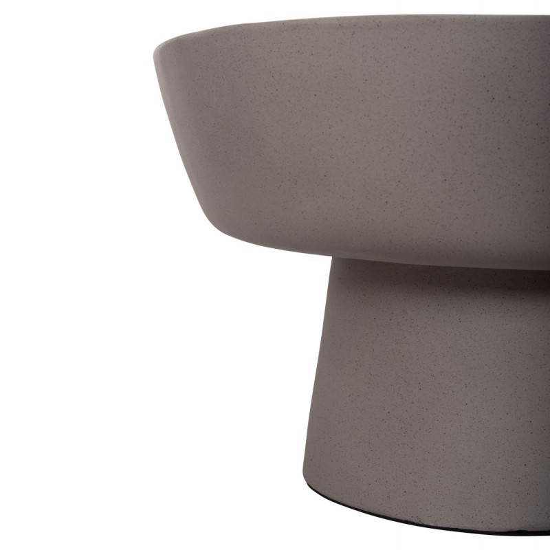 ΤΡΑΠΕΖΙ ΣΑΛΟΝΙΟΥ PIRSON HM18155.03 FIBER CEMENT ΣΕ ΓΚΡΙ--Φ60x36Υεκ.