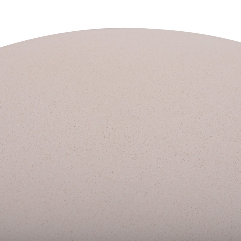 ΤΡΑΠΕΖΙ ΤΡΑΠΕΖΑΡΙΑΣ PRILEP HM18159.02 FIBER CEMENT ΛΕΥΚΟ & RATTAN--Φ60x76,5Υεκ