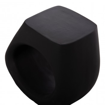 ΣΚΑΜΠΟ ΣΑΛΟΝΙΟΥ LANS HM4691.01 FIBER CEMENT ΣΕ ΜΑΥΡΟ--58x28x45.5Υεκ.